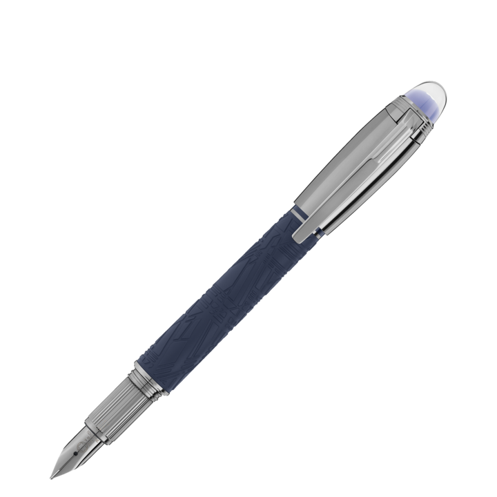 Montblanc Starwalker Fountain Pen Spaceblue Douè M