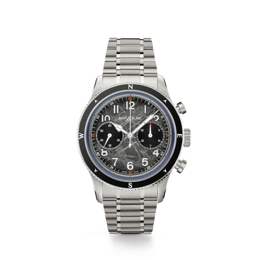 1858 Automatic Chronograph 0 Oxygen The 8000, Mørk grå