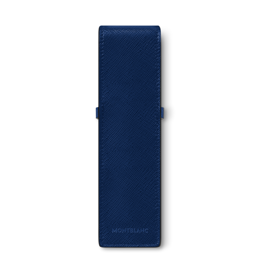 Sartorial 2-Pen Pouch, Blå