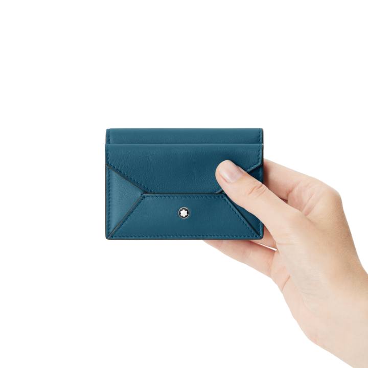 Montblanc Meisterstück Soft Card Holder 4cc Blue