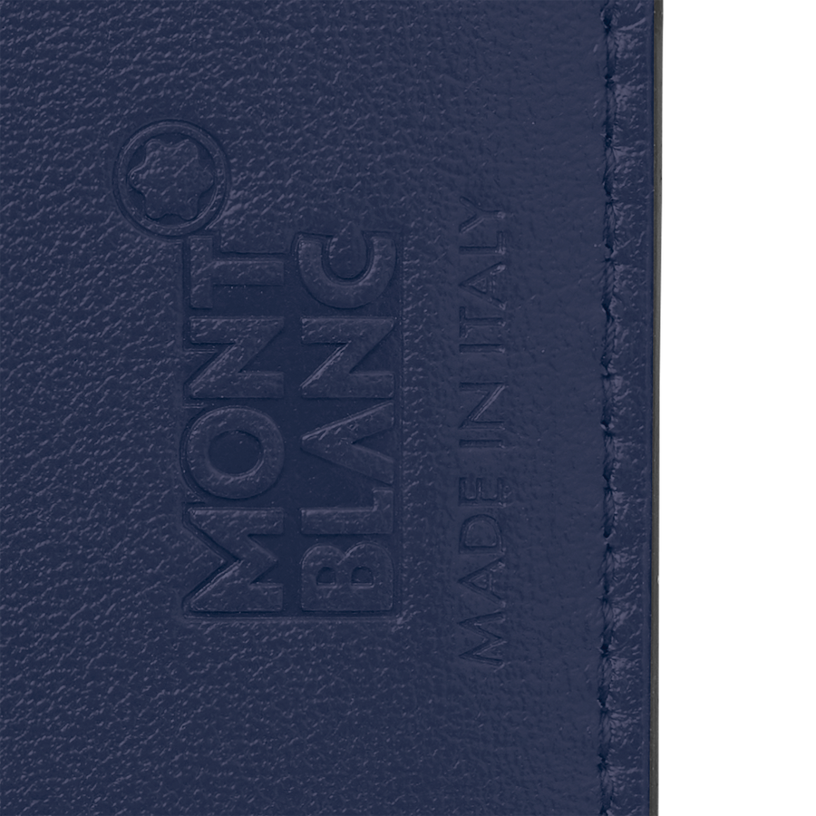 Meisterstück Kortholder 8cc m/Zip Lomme, Ink Blue