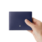 Montblanc Sartorial Wallet 6cc Ink Blue