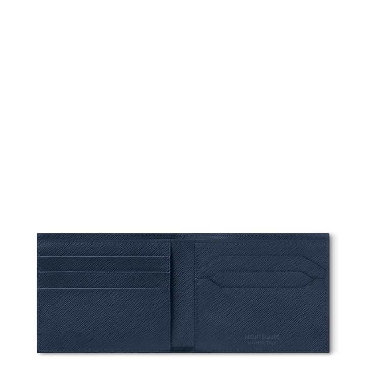 Montblanc Sartorial Wallet 6cc Ink Blue