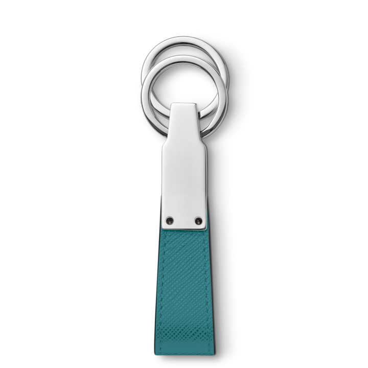 Montblanc Sartorial Loop Key Fob Fernblue