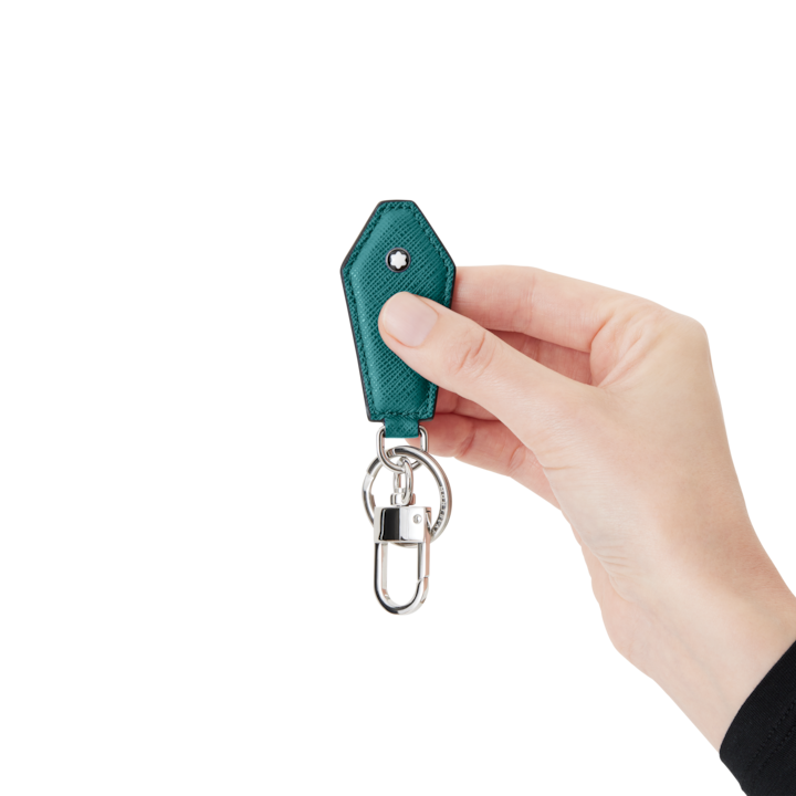 Montblanc Sartorial Loop Key Fob Fernblue