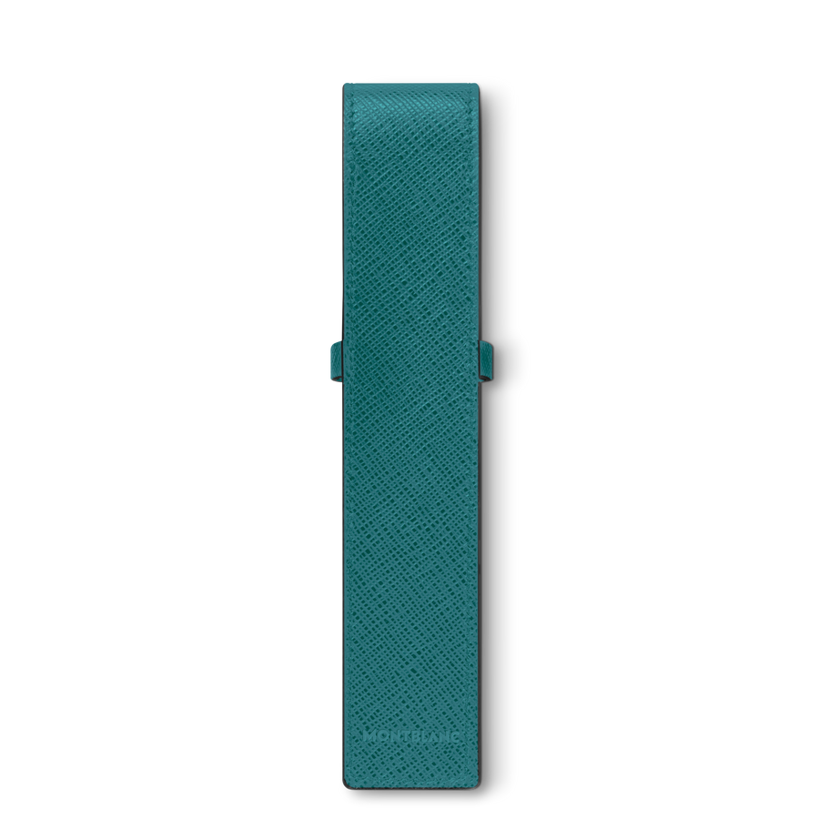Sartorial 1-Pen Pouch, Fern Blue
