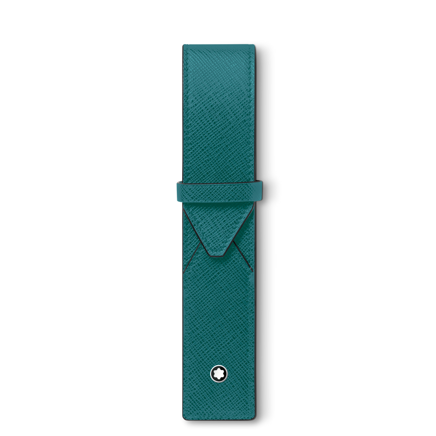 Sartorial 1-Pen Pouch, Fern Blue