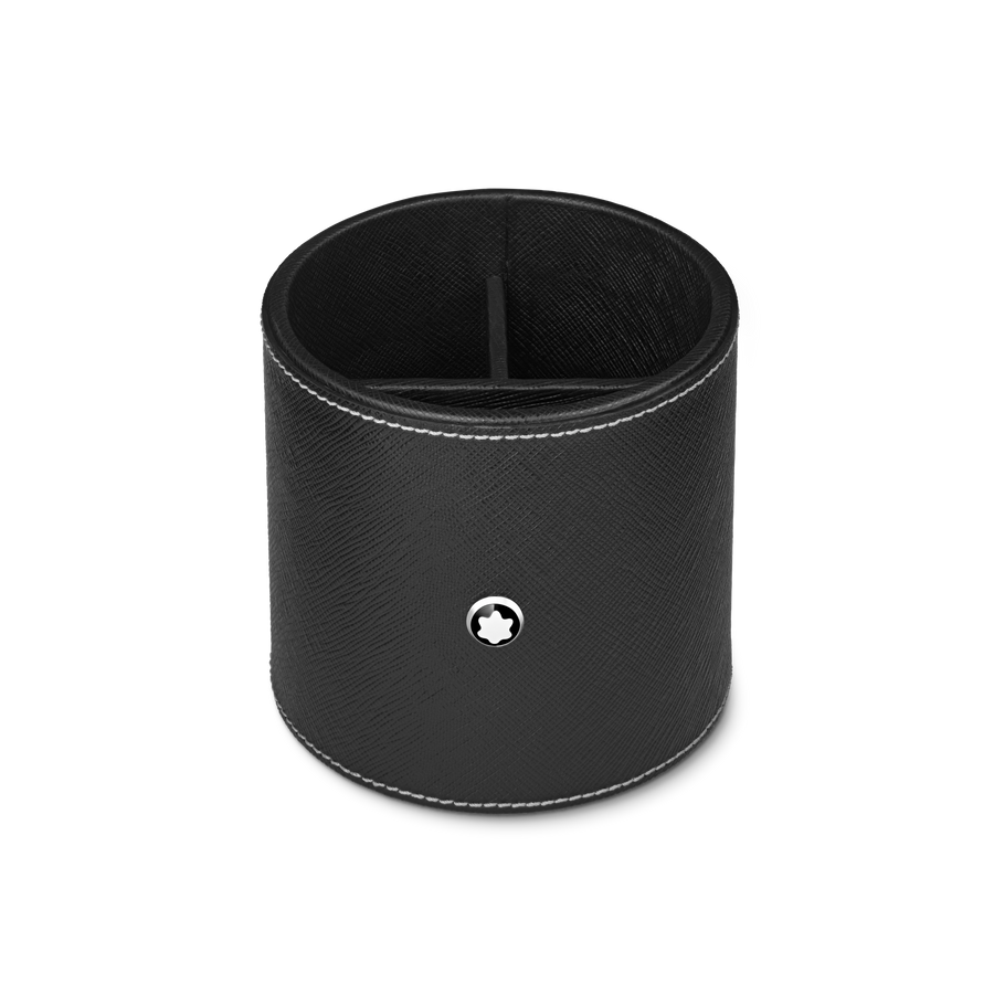 Rund Pen Holder, Sort