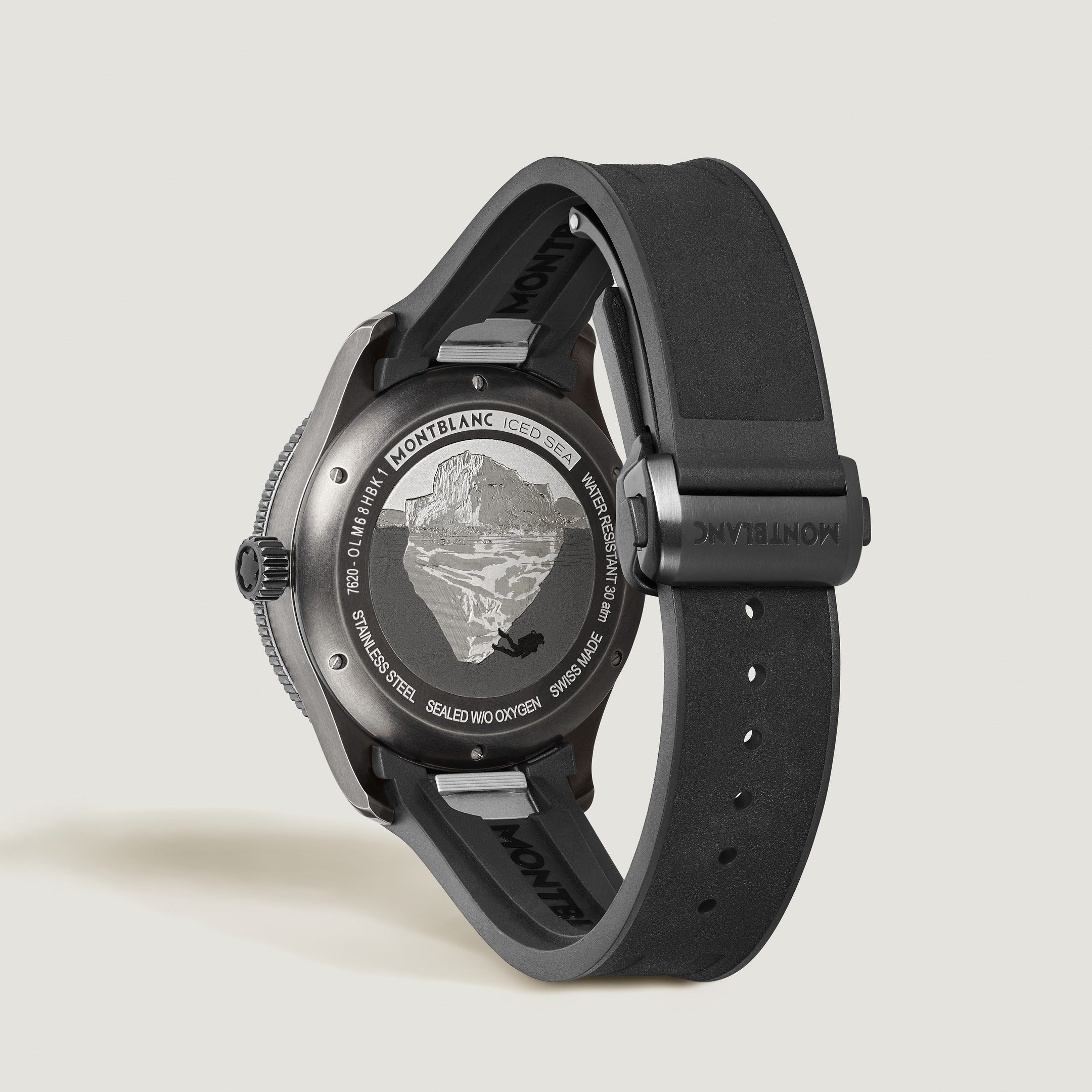 Iced Sea Automatic Date 0 Oxygen, Grå, 41 mm