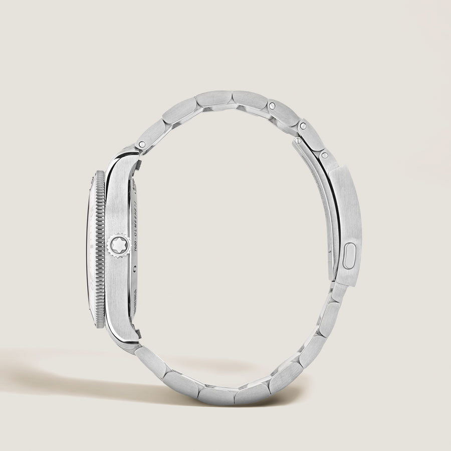 Iced Sea Automatic Date 0 Oxygen, White Glacier Dial, 38 mm