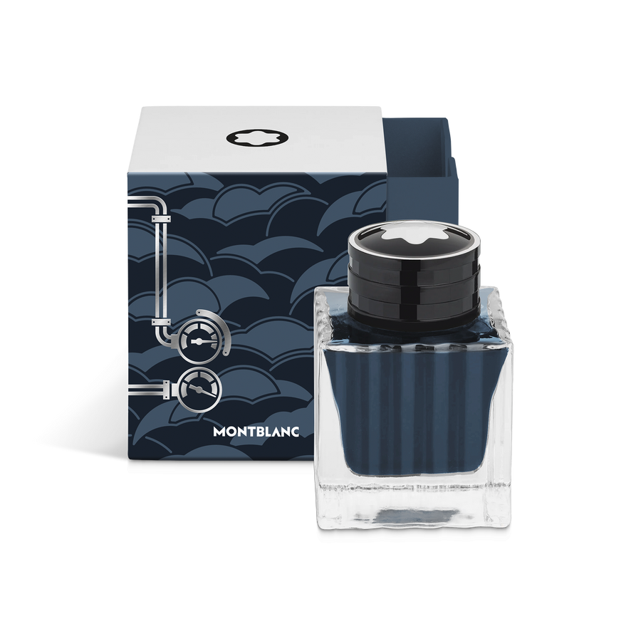 Blekkflaske Meisterstück Around the World in 80 Days, Coal Blue, 50 ml