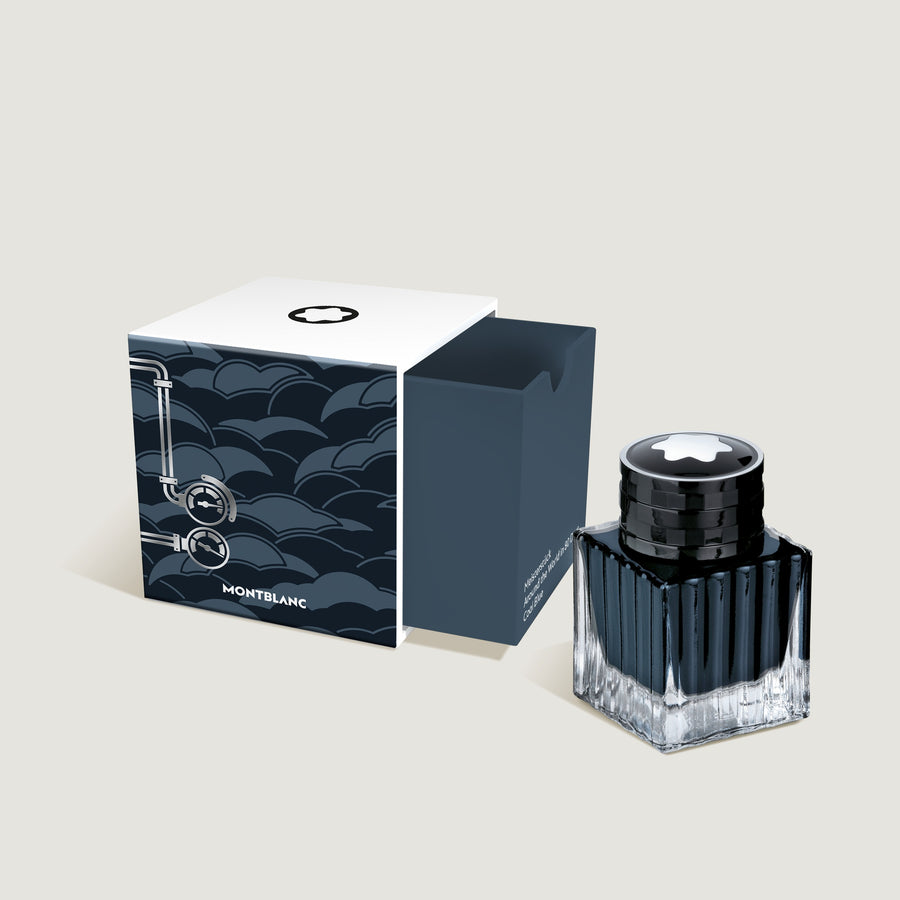 Blekkflaske Meisterstück Around the World in 80 Days, Coal Blue, 50 ml