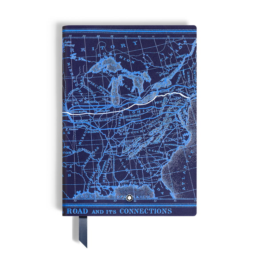 Medium Notatbok, Meisterstück Around the World in 80 Days - Linjert