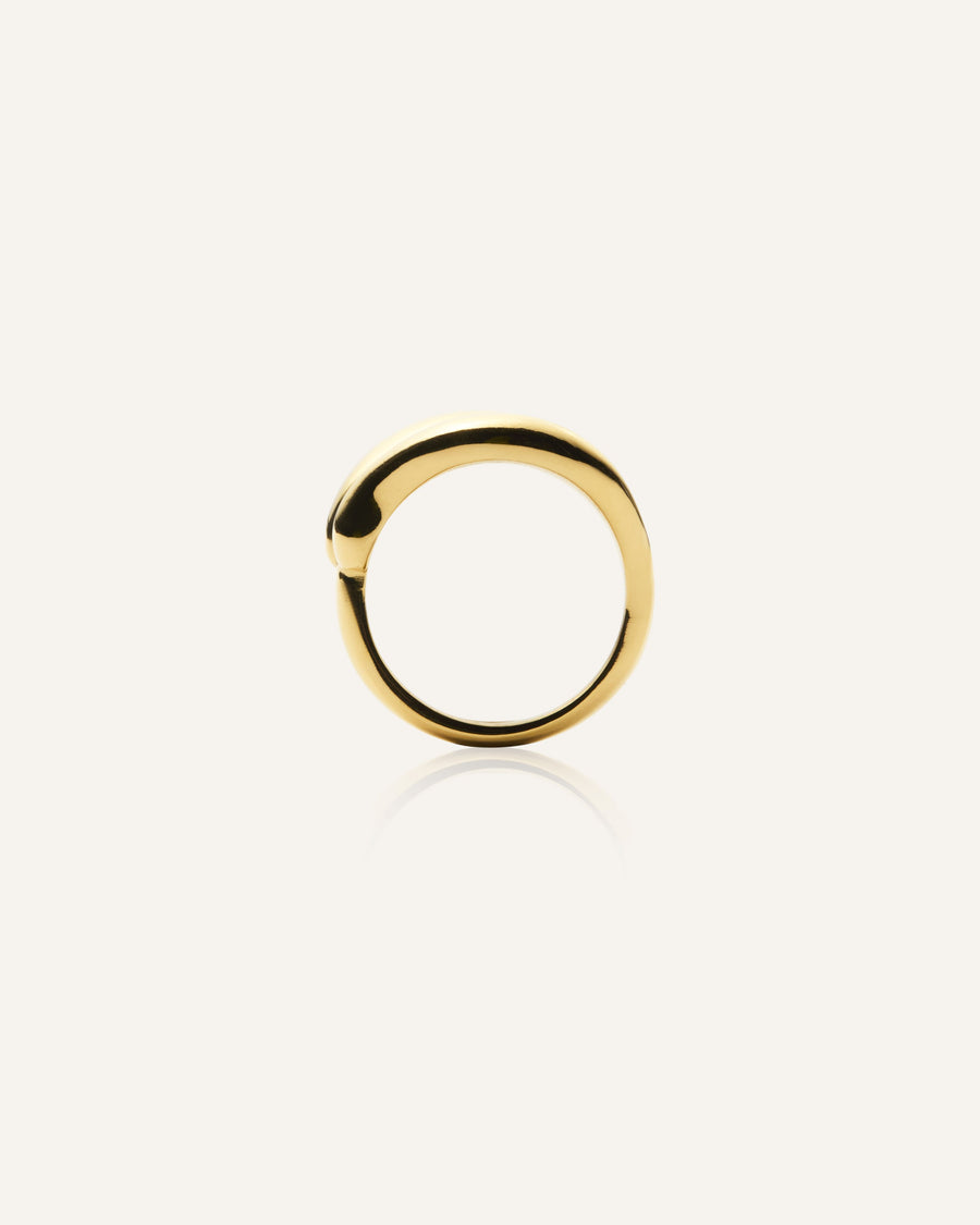 Mockberg Deco Gold Ring #54