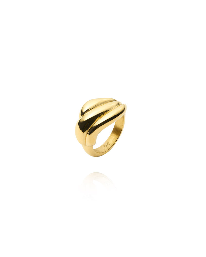 Mockberg Deco Gold Ring #54