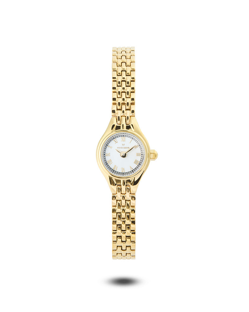 Heritage Petite Gullfarget / Hvit 16mm