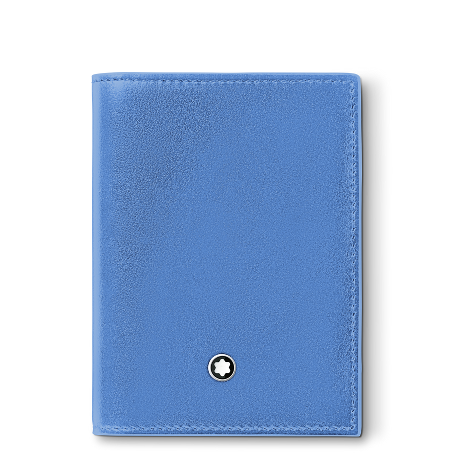 Meisterstück Kortholder 4cc, Dusty Blue