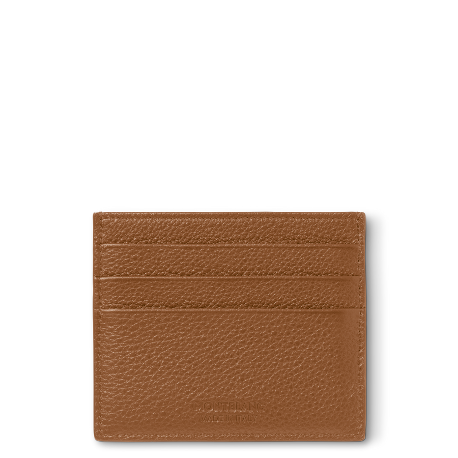 MB Soft Grain card holder 6cc, Caramel