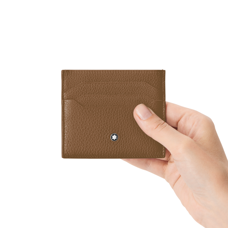 MB Soft Grain card holder 6cc, Caramel