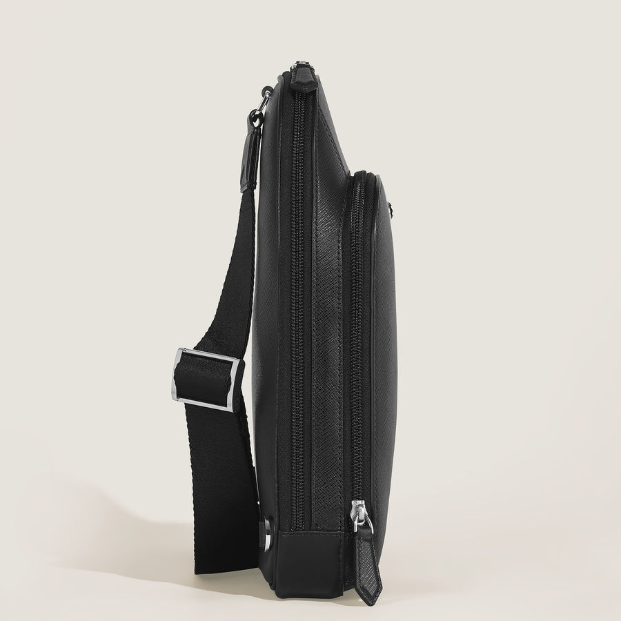 Sartorial Sling Bag, Sort