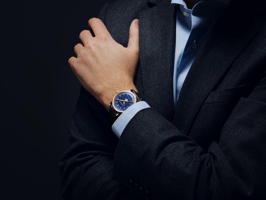 Millesime Automatic MoonPhase Stål / Blå  39mm