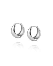 Bold Hoops Silver Large