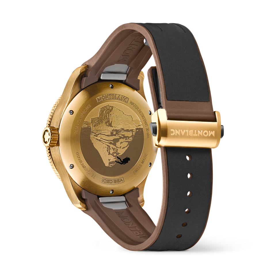 Iced Sea Automatic Date Sort / Sort med Bronze