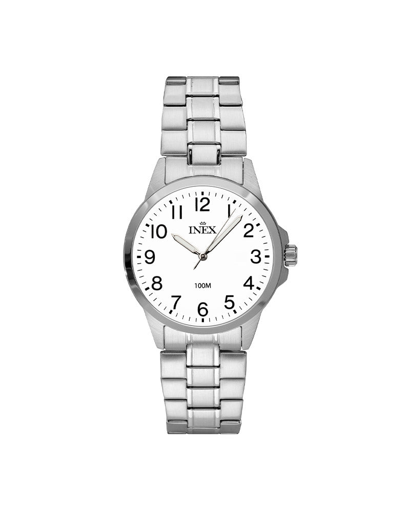 Dame Stål / Hvit 29mm