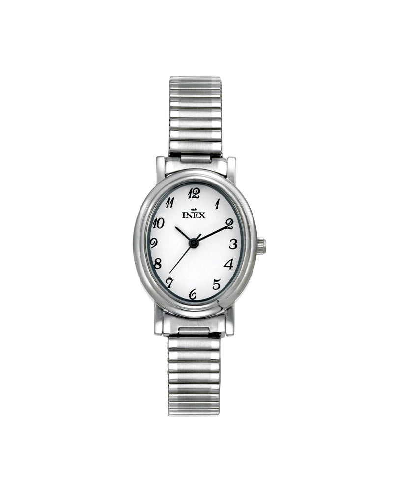 Dame Stål / Hvit 24mm