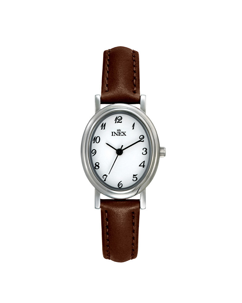 Dame Brun / Hvit 24mm