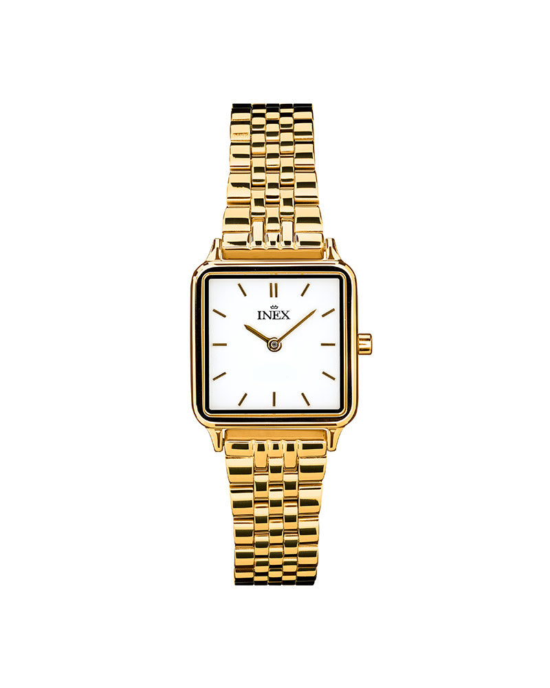 Dame Gullfarget / Hvit 23x23mm