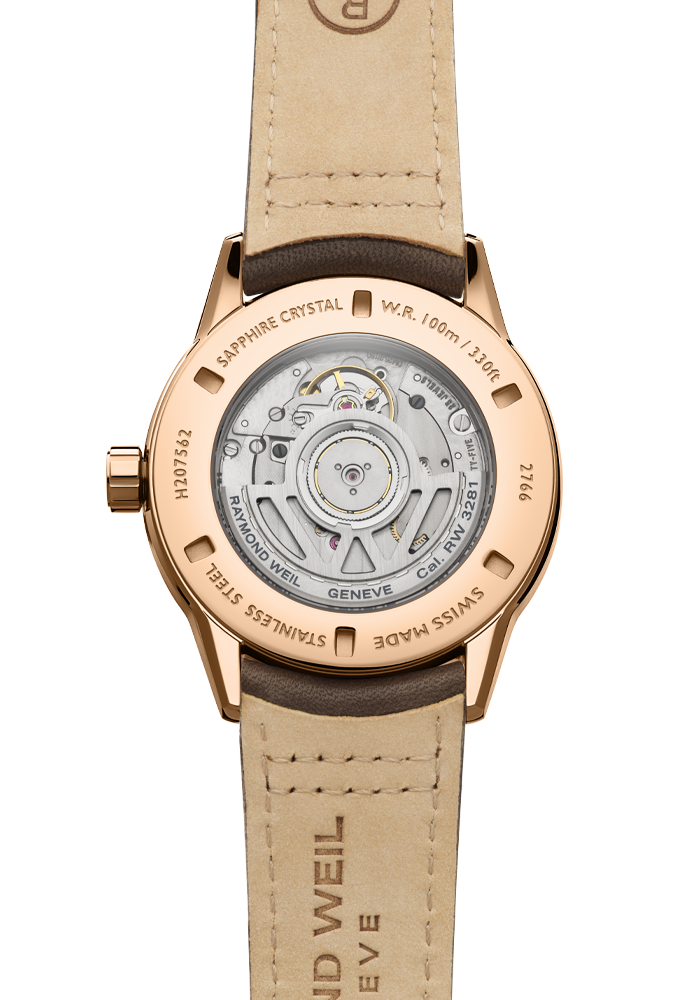 Freelancer Mens Automatic Rosegull / Sand 40mm