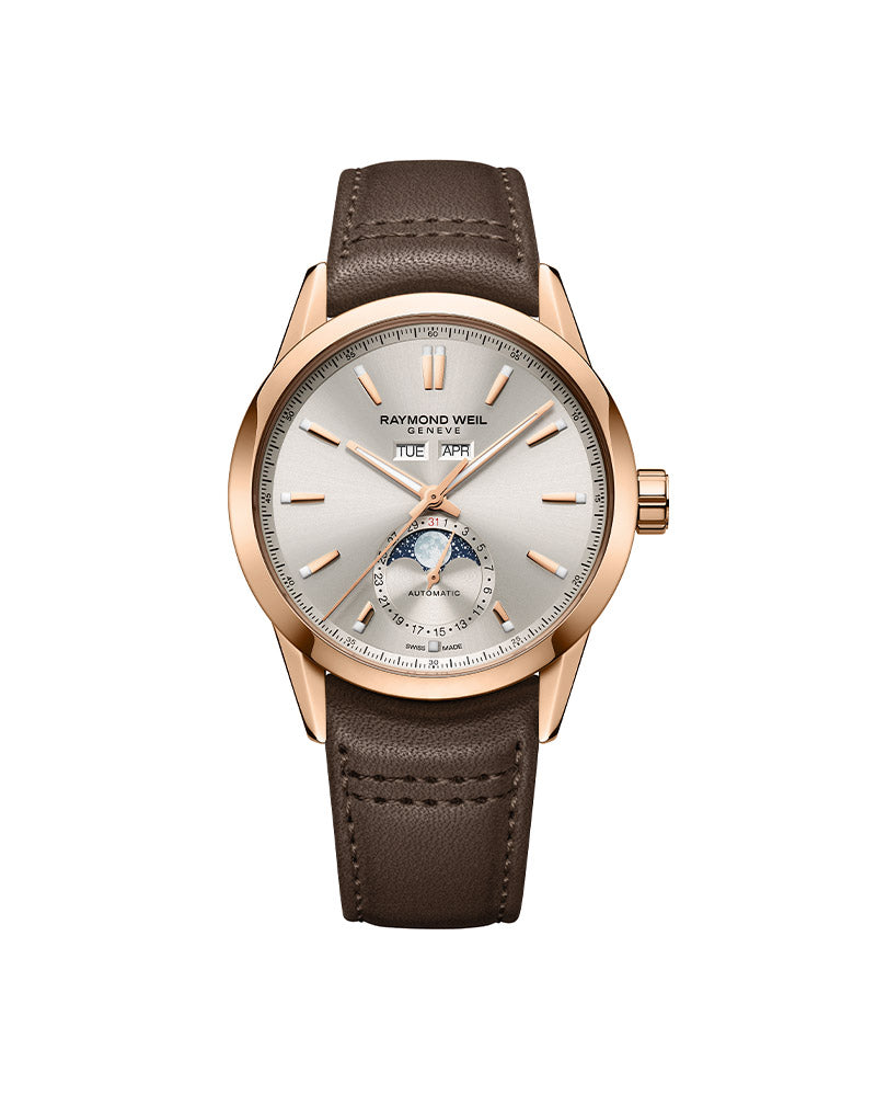 Freelancer Mens Automatic Rosegull / Sand 40mm
