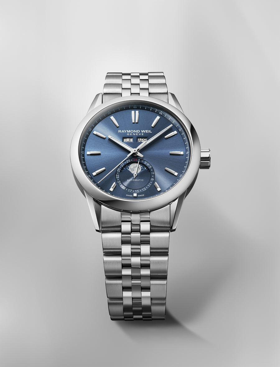 Freelancer Gents Automatic Stål / Blå 40mm