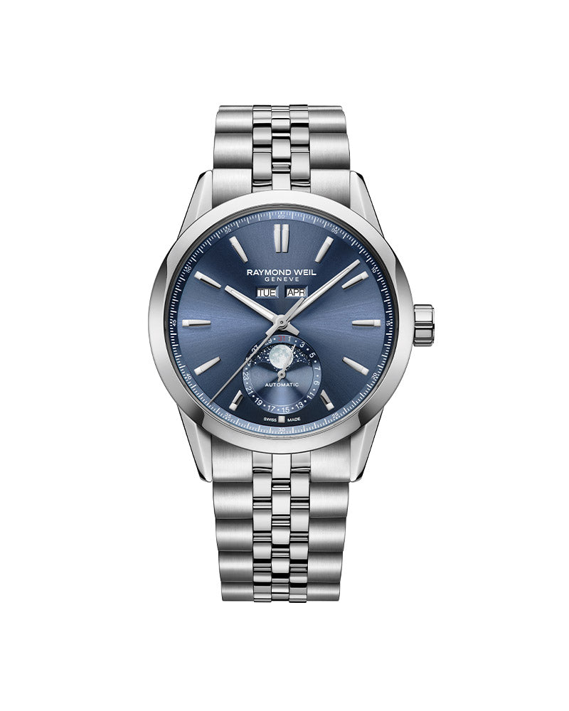 Freelancer Gents Automatic Stål / Blå 40mm