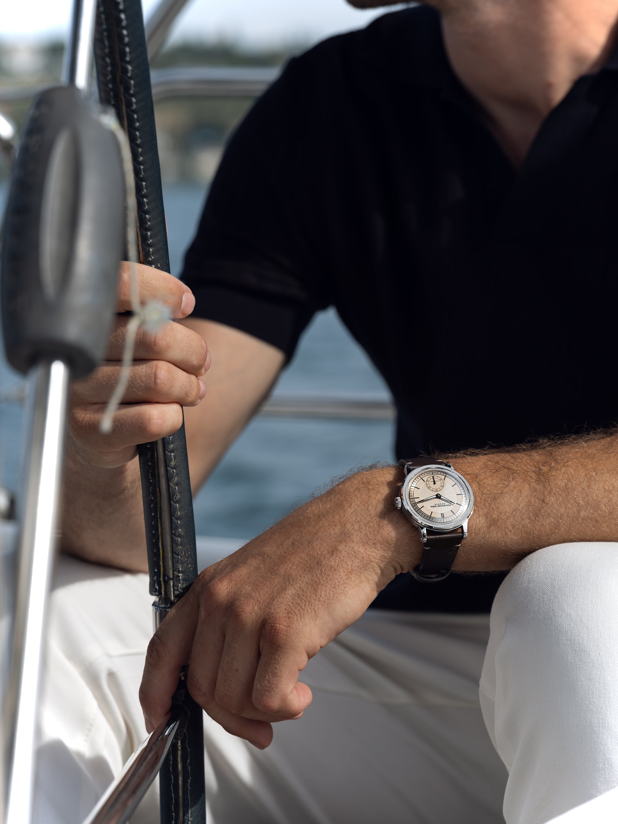 Millesime Gents Automatic Stål / Sort 39mm