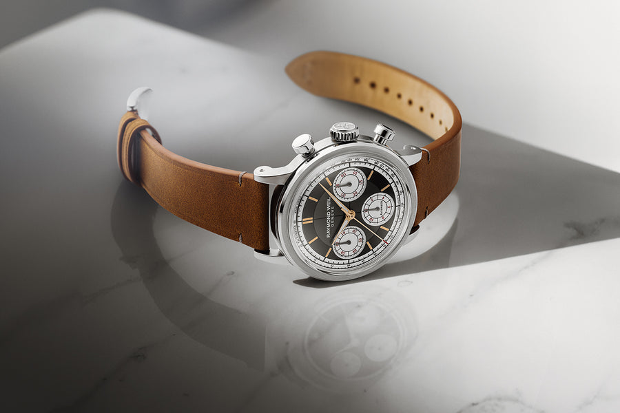 Millesime Mens Automatic Chrono Brun / Stål 39,5mm