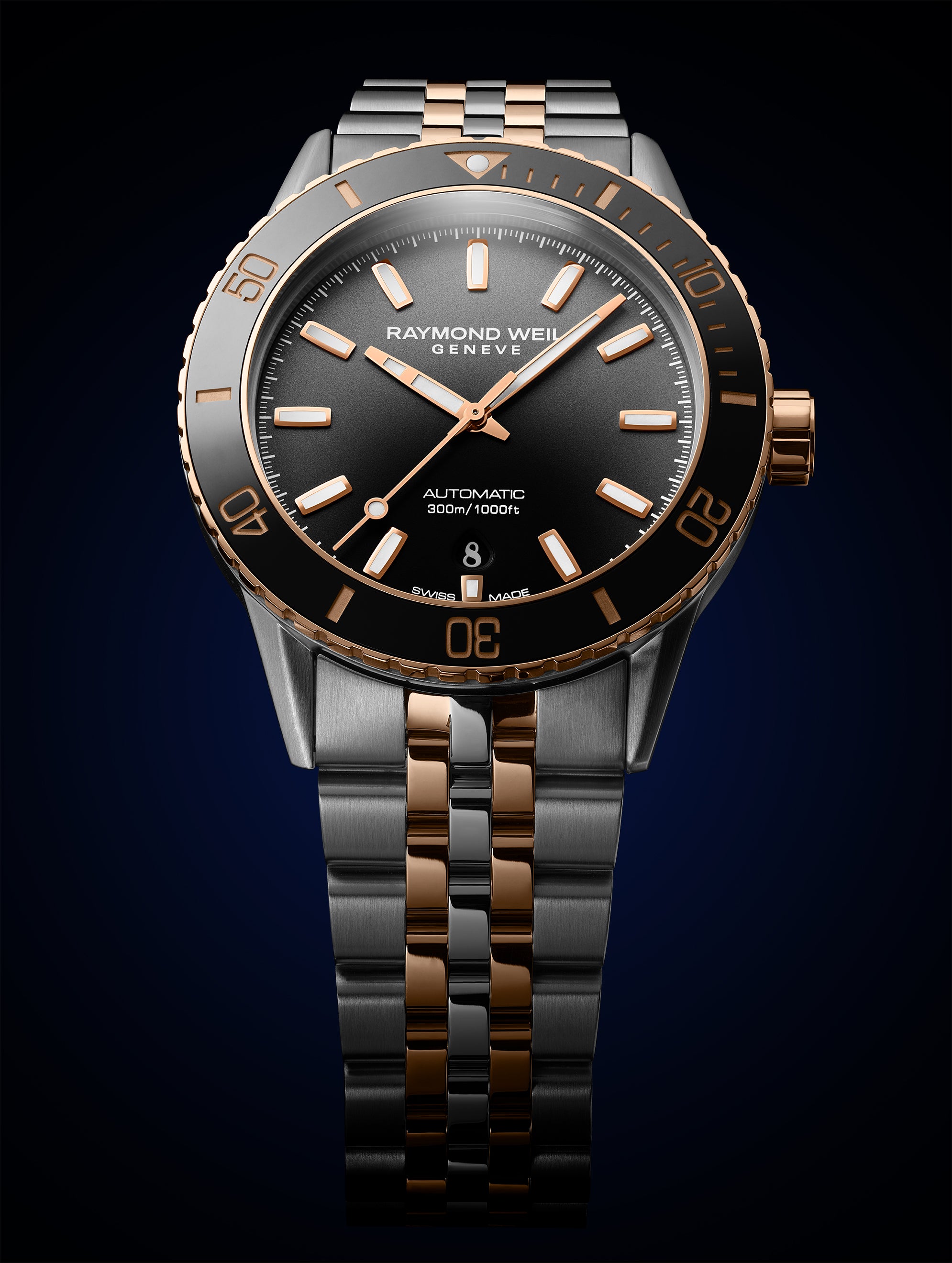 Freelancer Diver Automatic Tofarget / Sort 42,5mm