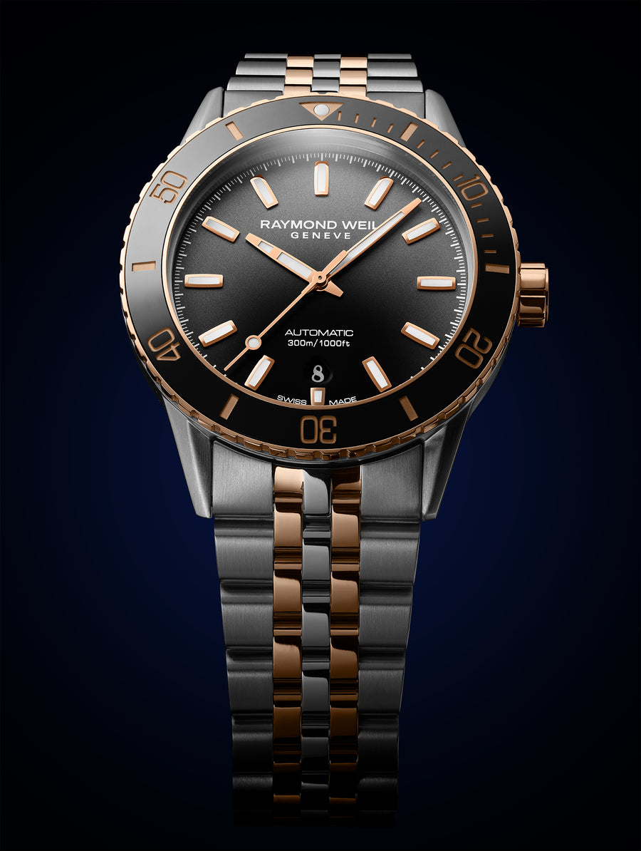 Freelancer Diver Automatic Tofarget / Sort 42,5mm