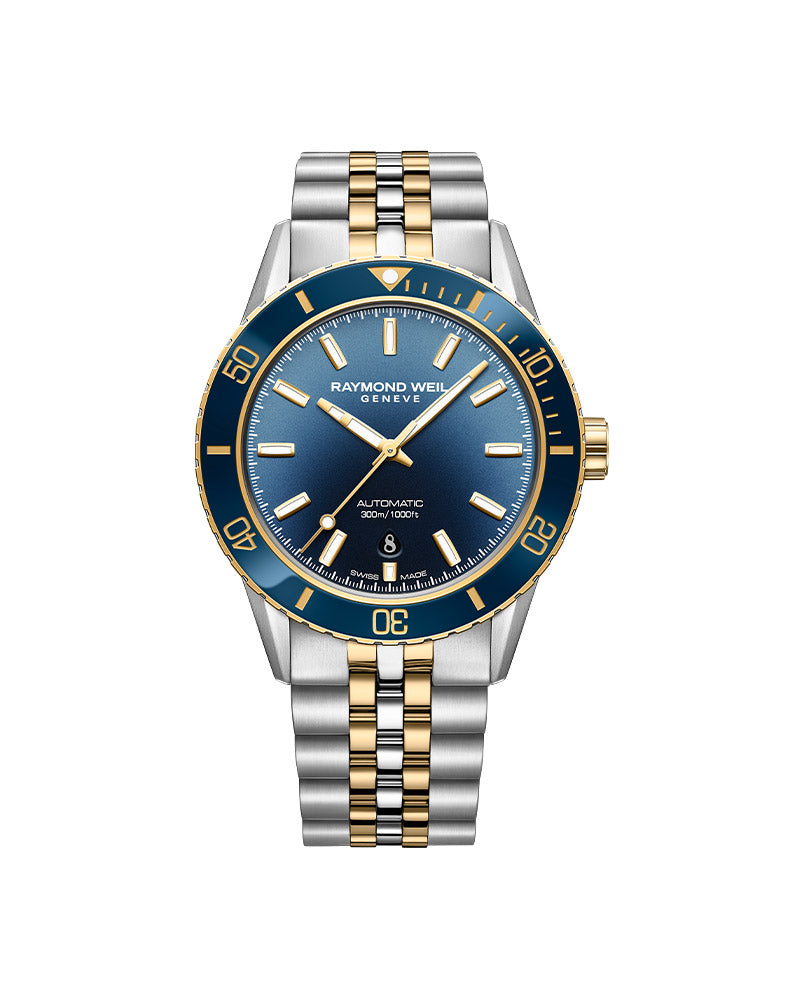 Freelancer Diver Automatic Tofarget / Blå 42,5mm