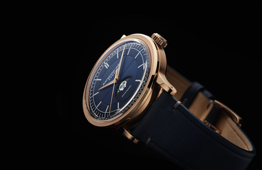 Millesime Automatic MoonPhase Stål / Blå  39mm