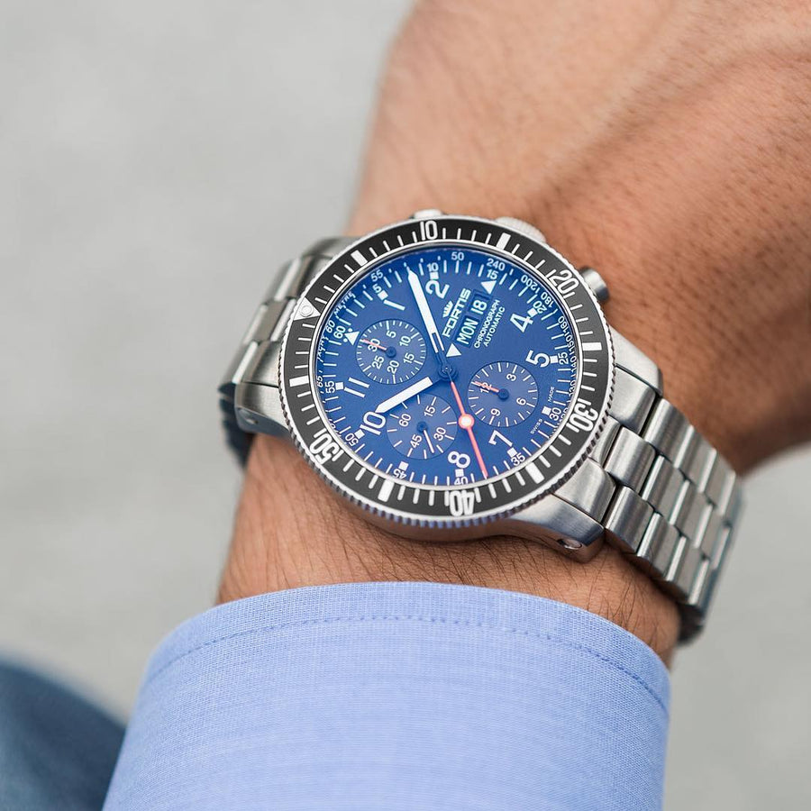 Official Cosmonauts Black Chrono 42mm