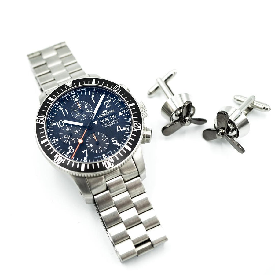 Official Cosmonauts Black Chrono 42mm