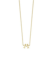 Together My Love Necklace Gold