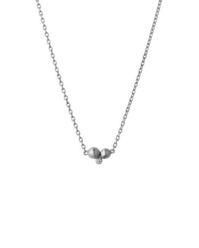 Pebbles Necklace Silver