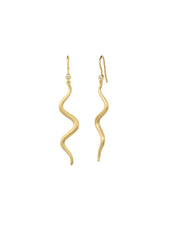 Wave Earrings Gold