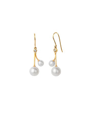 Coco Cherry Earrings Gold
