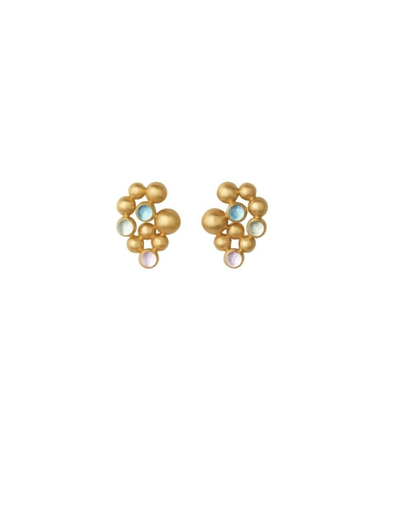 Pebbles Earrings Colors / Gold