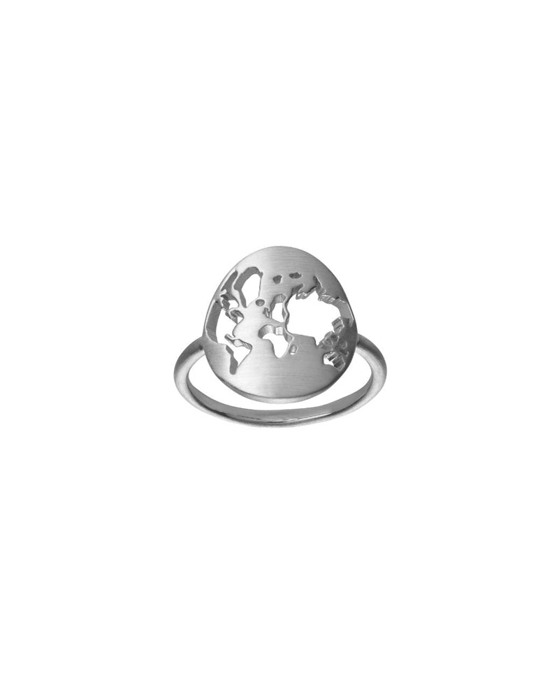 Beautiful World ring silver - 50