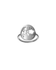 Beautiful World ring silver - 60